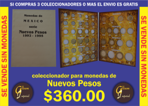 COLECCIONADOR, MONEDAS DE NUEVOS PESOS